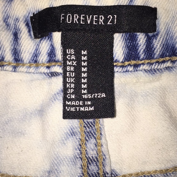 SOLD || Forever 21 High Waisted Frayed Shorts - Picture 5 of 6